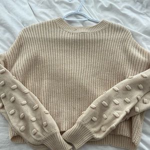 Cropped sweater
